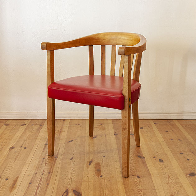 Stuhl BERLIN aus Holz & Stahl, erhöhte Sitzhöhe, z.B. für Senioren